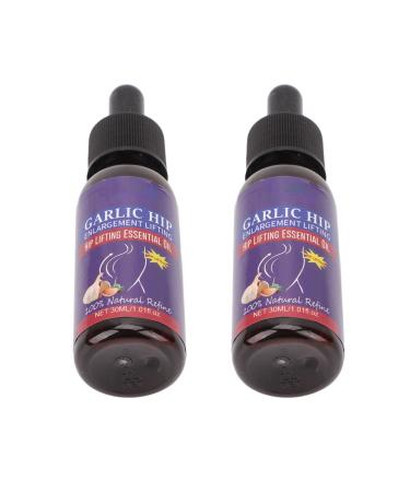 2pcs hip lift essential oil garlic butt hip lift essential oil improve the metabolism natural herbal materials skin -tightening hip lift up essential oil