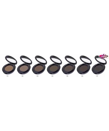 Golden Rose Eyebrow Powder No. 101 - Long-Lasting Natural Finish for Perfect Brows | International Shipping Available - Buy Online on GoSupps.com