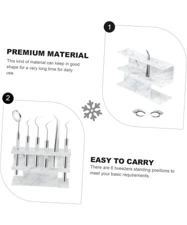 MERRYHAPY Acrylic Stand Tweezers Storage Rack Tweezers Rack Tweezers Storage Rack Acrylic - Buy Online on GoSupps.com