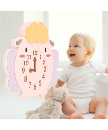 Silicone Infant Teething Toy - Sheep Alarm Clock Design for Baby Gum Relief - Buy Online on GoSupps.com