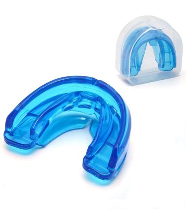 Coolrunner Double Braces Mouth Guard Mouth Guard Sports Athletic Mouth Guards Youth Mouthguard for Upper and Lower Teeth Protection No Boiling Required for Youth Teenager