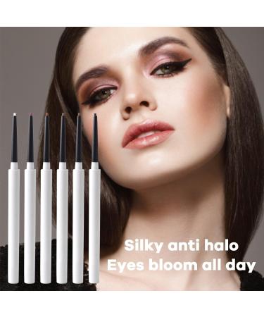 Gel Long Lasting Strong Pigmented Sumdge Proof Colorful Cat Eye Makeup Pencil Liner Drawing Black (B One Size) - Buy Online on GoSupps.com