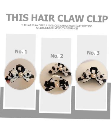 Abaodam Hairpin Hair Grab Hair Clamps Hair Bow Claw Clip Alligator Hair Clips for Bows Jaw Hair Clips Jaw Clip Bow Hair Clip Hair Claw Ponytail Holder Pearl Christmas Cloth Women's - Buy Online on GoSupps.com