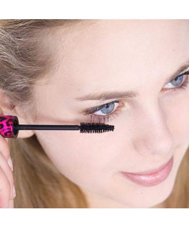 4D Silk Fiber Waterproof Mascara & Eyeliner Set - Long Lasting Black Mascara & Waterproof Eyeliner for Curly Lashes - Buy Online on GoSupps.com