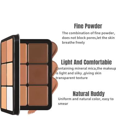 12 Colors Concealer Palette Cream Blush Palette Blusher Palette Waterproof Concealer Cream Creamy Blush Palette Blush cream cover Long Lasting Rouge Cream Makeup Palette (Concealer) - Buy Online on GoSupps.com