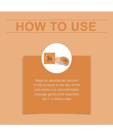 Joint cream 50 g natural care balm for shoulder knee back neck and ankle joint longterm joint care regenerating cream to support muscle tension after training - Buy Online on GoSupps.com