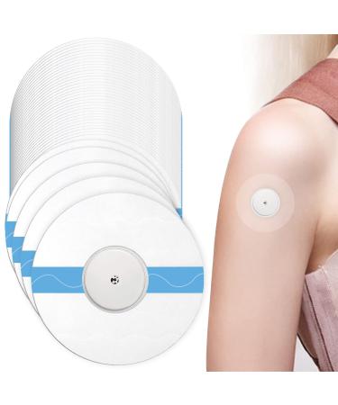 100 pieces Freestyle Libre Plasting Sport Waterproof skin -friendly round pavement plaster adhesive plaster Transparent Freestyle Libre Pavement for Freestyle Libre 1 2 & 3 sensor