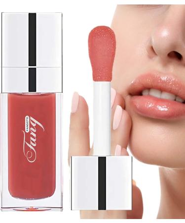  Hongjingda Plumping Lip Oil | Tinted Moisturizing Gloss | 6 Plump Lip Gloss Tinted Clear Lip Care Glass Lip Shine Oil Repair Nourishing  - Buy Online on GoSupps.com