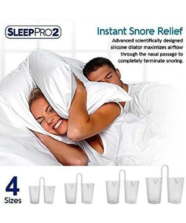 SnorePin Advanced Anti Snore Nose Vents - Natural Solution for Snoring - Pack of 4 with Free Case - Buy Online on GoSupps.com
