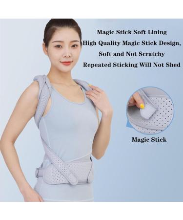 SFKLYU Posture Corrector for Men & Women - Back Support Brace for Hunchback & Osteoporosis - Best Back Straightener - M Medium Size - Buy Online on GoSupps.com