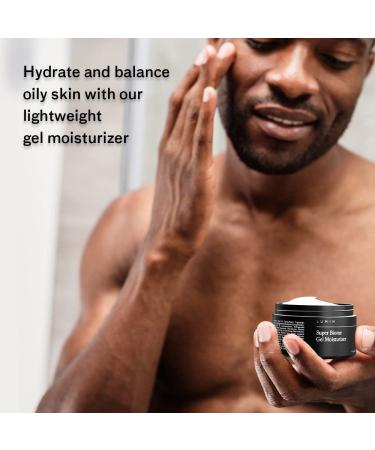 Lumin Gel Moisturizer for Men - Control Oil, Reduce Fine Lines, Hydrate with Hyaluronic Acid - 1.69 oz - Buy Online on GoSupps.com