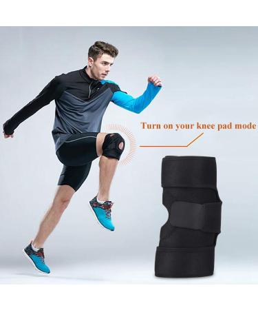 Sport Kniebandage - Elastic Knee Supports & Adjustable Compression Protectors for Men & Women | Breathable & Adjustable Velcro Straps - Buy Online on GoSupps.com