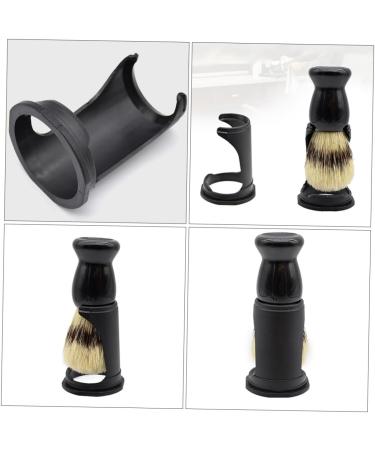 Alipis 4-Piece Black Beard Brush Holder Set | Men's Shaving Rack & Travel Razor Container - Buy Online on GoSupps.com
