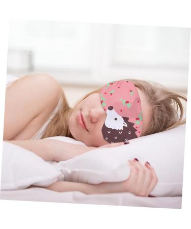 Angoily Comfy Sleep Eye Mask with Ice Cream Bag - 4-Stage Kitten Eye Flap Polyester Mask for Relaxing Nights - Buy Online on GoSupps.com