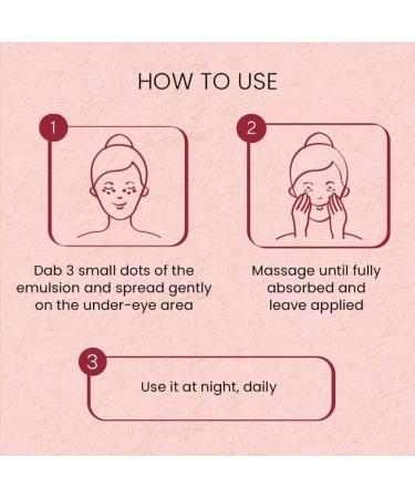 Rufolia Eye Emulsion 15g Cream for Under Eye Dark Circles - Buy Online on GoSupps.com