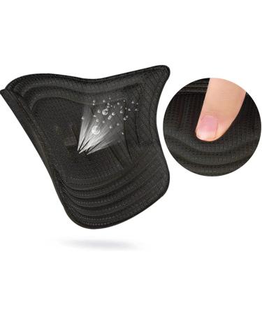 4 Pairs Heel Grips - Self-Adhesive Cushion Inserts for Men & Women | Prevent Heel Slipping & Blisters in Loose Shoes & Boots - Buy Online on GoSupps.com