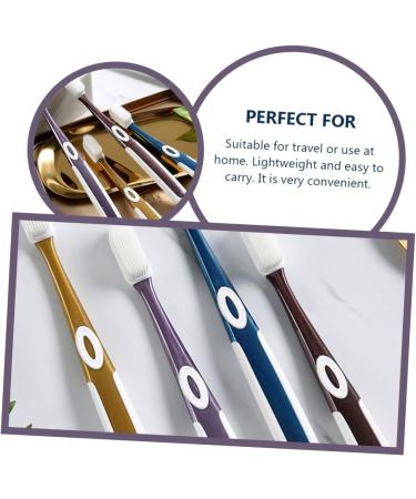 Minkissy Nano Toothbrushes - 32 Pack Soft Travel Toothbrushes for Adults & Family - Tooth Hygiene Accessories with Replacement Heads | Buy Online - Buy Online on GoSupps.com