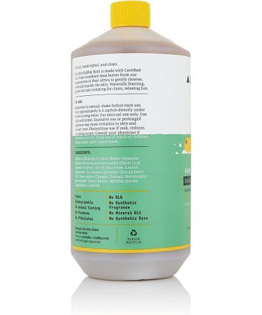 Alaffia Kids Bubble Bath Eucalyptus Mint 32 oz - Natural, Gentle & Fun! - Buy Online on GoSupps.com