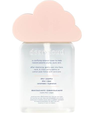 dearcloud Clear Nectar Toner Nourishing Exfoliating & Hydrating Korean Toner for Face (5.24 fl oz) - Buy Online on GoSupps.com