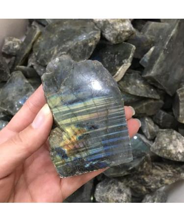 Specimen 2pcs Natural Rough Quartz Specimen Labradorite Crystal Samples 120-130g - Buy Online on GoSupps.com