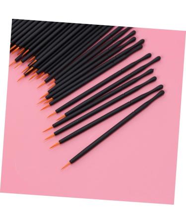 Angoily Makeup Tools 200 pcs Tools Makeup Golden Disposable Wand Beauty Eyeliner Applicator Wand Applicator mediumx2pcs Blackx2pcs - Buy Online on GoSupps.com