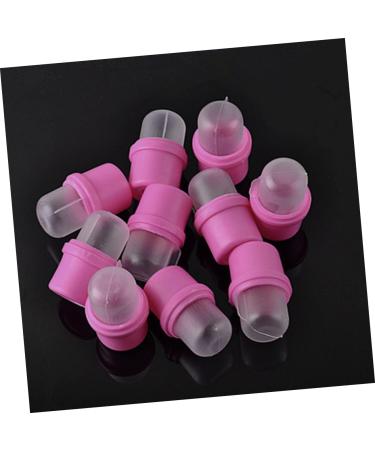 Set de 20 Couvre-ongles Dissolvants pour Vernis Taille Unique Rose Portable et R utilisable pour Manucure Domicile et Retrait de Faux Ongles - Buy Online on GoSupps.com