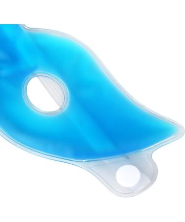 TRIXES Relaxing Gel Eye Mask with Holes - Hot/Cold Therapy for Headache & Tension Relief - Soothes Puffy Eyes - Buy Online on GoSupps.com