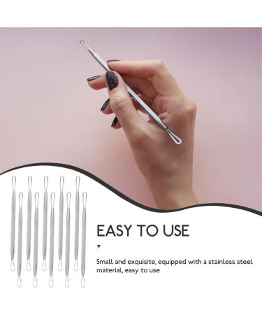 Hemoton 7pcs Double-headed Extrusion Ring Pimple Needles Pimple Tool Cleaning Kits Pimple Removers Comedone Extractors Double-headed Beauty Tools - Buy Online on GoSupps.com