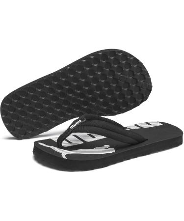 PUMA Unisex Kids Epic Flip V2 PS Sandals 32 EU - Stylish & Comfortable Kids Footwear in Puma Black & White - Buy Online on GoSupps.com