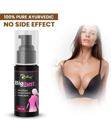 Riffway Big Bust Breast Spray Oil 50ml - Enlarges Women's Bust Size and Enhances Sensation - Buy Online on GoSupps.com