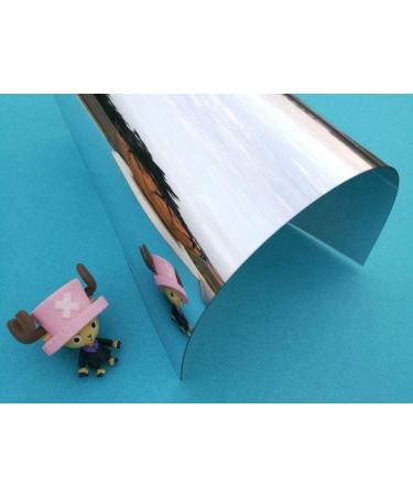 6 x 9 inches Flexible Adhesive Mirror Sheet - Non-Glass Stick on Mirror Tiles for Crafts and Wall Decor - Buy Online on GoSupps.com