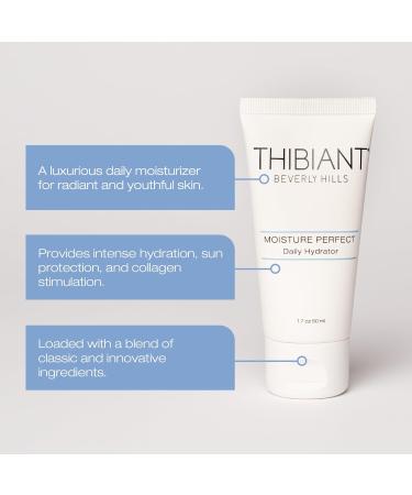 Thibiant Beverly Hills Collagen2 1.7 Oz and Moisture Perfect 1.7 Oz Bundle | Anti Aging Face Serum with Collagen | Hydrating Moisturizer and Anti Aging Face Cream - Buy Online on GoSupps.com