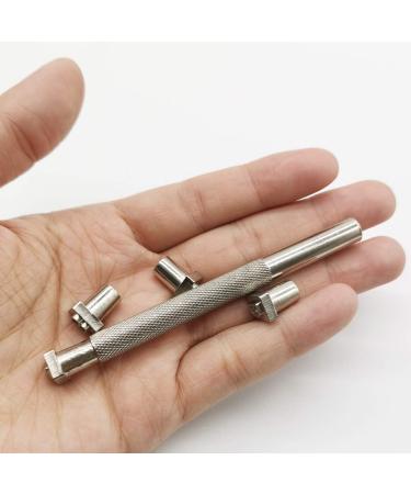 TIHOOD 1/4 /6mm Alphabet Stamp Set - 36pcs Capital Letters and Numbers Stamping Tools for Leather Craft - Art Craft Tool - Buy Online on GoSupps.com