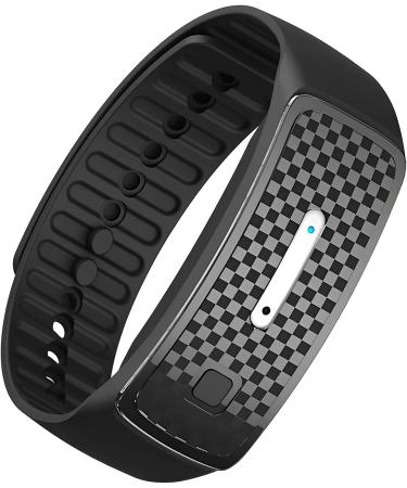 Ultrasonic Body Shape Wristband, 2022 Magnetic Beauty Shape Bracelet for Lymph Detox, Anti Swelling Therapy, for Men and Women (Black)