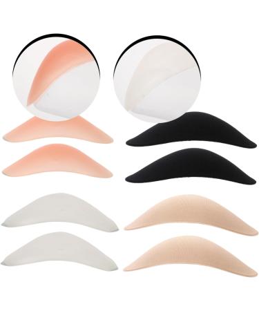 Non-Slip Silicone Shoulder Pads - 4 Pairs Invisible Enhancers | Shoulder Push-Up Pads 13x8x2.5cm for Comfort & Support - Buy Online on GoSupps.com