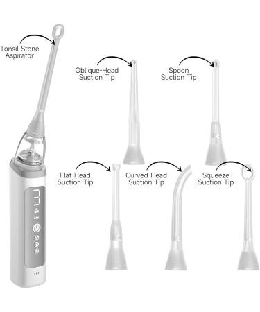 Tonsil Stone Remover | Clean & Fight Bad Breath | Oral Irrigator Tool for Stone Removal - International Shipping - Buy Online on GoSupps.com