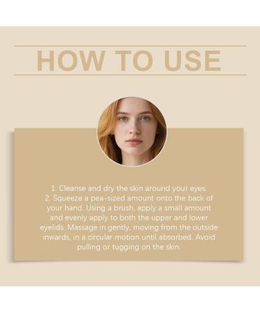  Generisch Perfection Eye Tightener eye cream 20 g immediate and temporary results with brush anti-wrinkle firming cream reduces under-eye bags and fine lines for everyone - Buy Online on GoSupps.com