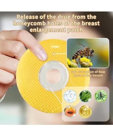 (Most Gifted) 2Box - 20Pcs Moondor Crystal Protein Bee Venom Bust Lift Patch Chest Patch Breast Enhancement Patch | Natural Breast Nourishing Firming Patch for Women - Buy Online on GoSupps.com