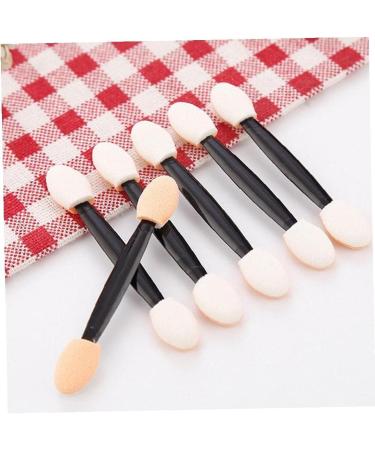 50 Pack Eyeshadow Brushes Double Sided Eyeshadow Brushes - Sponge Tilts - Oval Makeup - Applicator - Makeup Brushes Deft Design - Buy Online on GoSupps.com