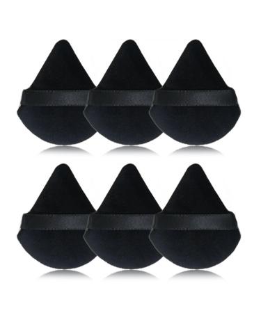 VOCUEL 4/6/15Pcs Powder Puff Face Soft Triangles Makeup Puff for Loose Powder Mineral Powder Cosmetic Makeup Tools