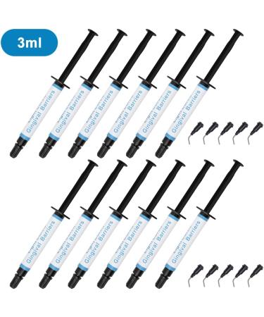 10Pcs 3ml Professional Teeth Whitening Gel Polyacrylic Resin Gingival Protection Gel Teeth Whitening Gel for Dental Clinic and Home Use - Buy Online on GoSupps.com