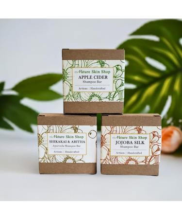 Apple Cider Shampoo Bar - Removes Build-Up for Healthy Hair & Scalp | Natural & Eco-Friendly eCommerce Shipping Worldwide - Buy Online on GoSupps.com