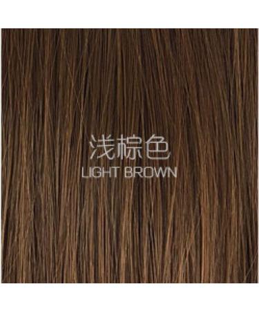 European & American Fashion Ladies Short Curly Hair Brown Micro Roll Full Wig | Natural Light Brown Color - Buy Online on GoSupps.com