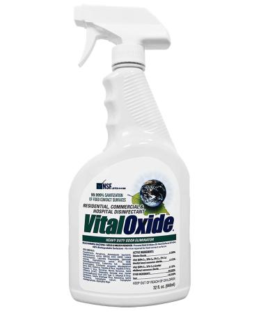 Vital Oxide: Disinfectant Deodorizer Cleaner.32fl.oz