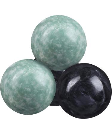 Fomiyes Green Spiky Massage Balls - 6 Sentence Marble Massage Device for Health & Fitness Exercises - Buy Online on GoSupps.com
