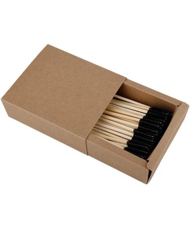 LIDEBLUE 100pcs Disposable Mascara Wands Disposable Mascara Wand Spoolies with Wooden Handle Eye Lash Brush for Eyelash Extension Makeup Applicators Kits - Buy Online on GoSupps.com