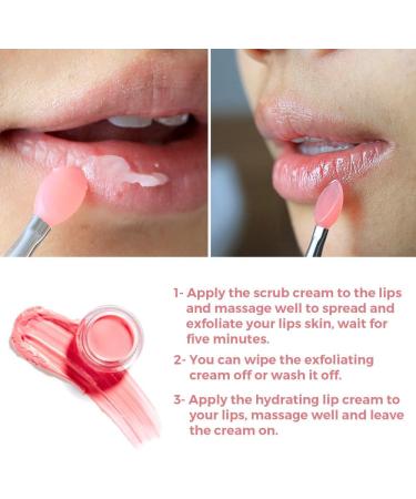 Peach Lip Sleep Mask with Collagen Peptide - Overnight Moisturizer for Dry & Cracked Lips - Buy Online on GoSupps.com