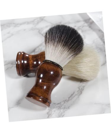 Beaupretty 2ST Bart Cleaning Brush - Bamboo Beard & Razor Brush Perfect Beauty Tool for Men - Shave & Groom with Charms - Buy Online on GoSupps.com