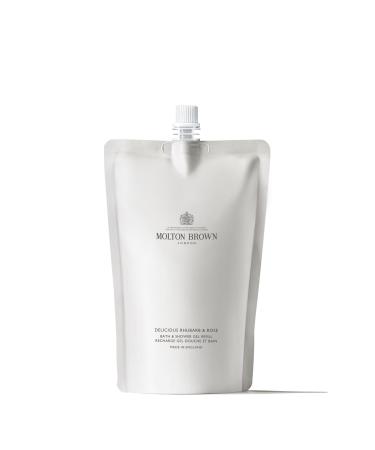 Molton Brown Delicious Rhubarb and Rose Bath and Shower Gel Refill 400 ml