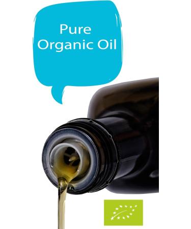 Organic Nigella Oil Black Seed Oil Organic Black Cumin Oil Cold Pressed in Europe Egyptian Seeds 500ml - Buy Online on GoSupps.com